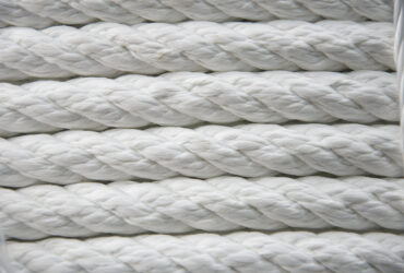 Twisted Polyamide Twine SEMIMATT spun yarn (Covering for foot ropes)